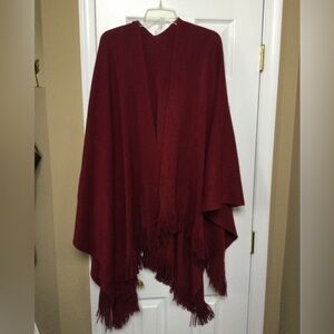 Burgundy wrap